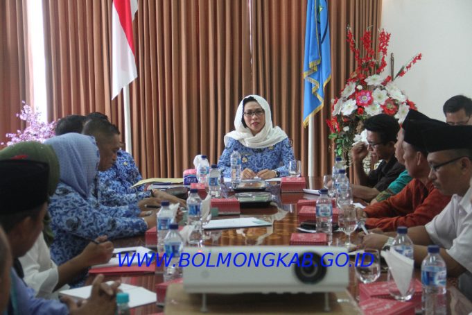 Bupati Pimpin Rapat Dengan Seluruh Pimpinan Organisasi Islam se-Kabupaten Bolaang Mongondow