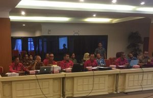 Sekda Hadiri Rapat Kerja dengan KPK RI