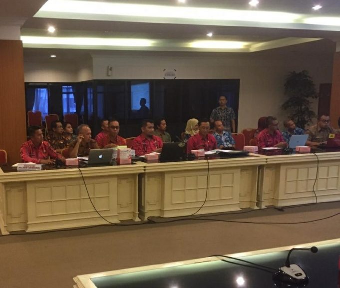 Sekda Hadiri Rapat Kerja dengan KPK RI