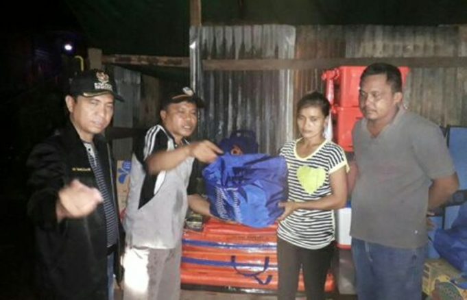 Pemkab Salurkan Bapok ke Lokasi bencana