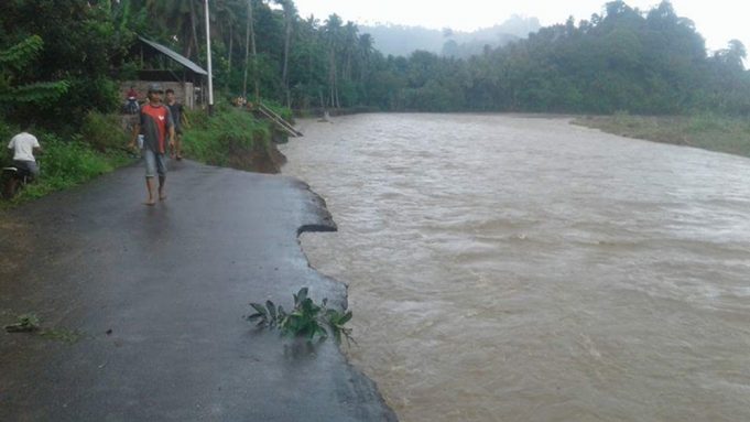 Jalur Trans Amblas, BPBD Bolmong Kerahkan Alat Berat