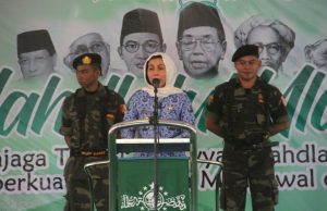 Yasti Hadiri Peringatan Harla Ke-92 Dan Pelantikan Pengurus Cabang NU Dan Muslim at NU Bolmong