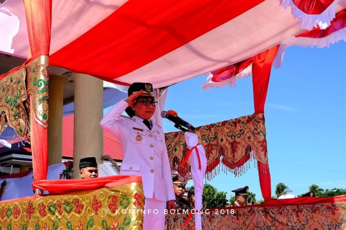 Bupati Yasti Irup Hut Kemerdekaan RI ke-73