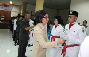 Bupati Kukuhkan 36 Anggota Paskibraka Bolmong