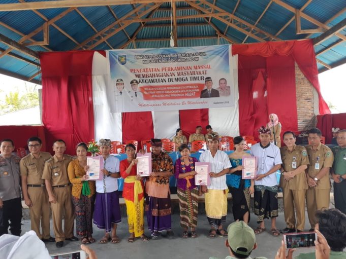 Pemkab Bolmong Gelar Nikah Massal 183 Pasangan