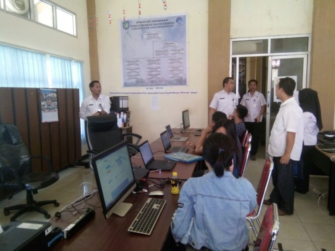 Diskominfo dan BKPP Bolmong optimalkan Layanan Registrasi Rekrutmen CPNS 2018