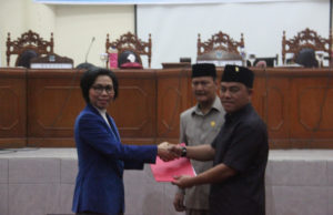 DPRD Bolmong Tetapkan perubahan APBD T.A 2018