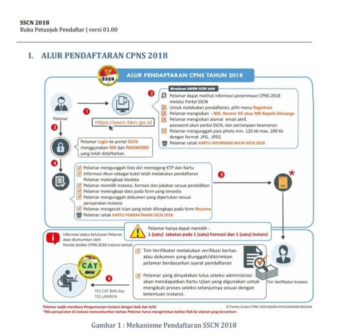 Ini Alur Pendaftaran CPNS 2018 Yang Perlu Anda Ketahui