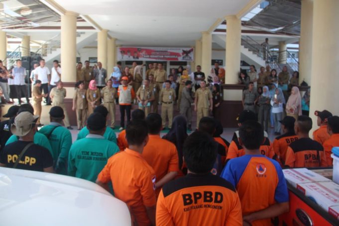 Pemkab Bolmong Lepas TRC Evakuasi, Medis dan Logistik ke Lokasi Bencana Palu-Donggala Sulteng