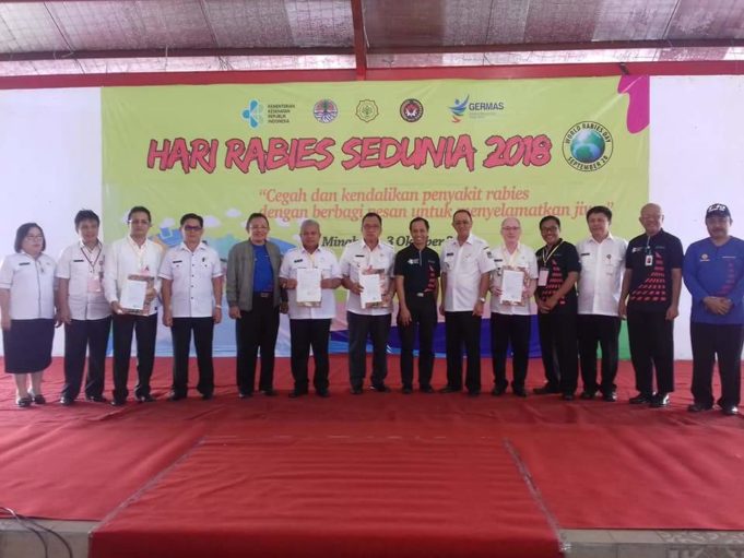 Wakil Bupati Hadiri Hari Rabies Sedunia 2018 di Tondano