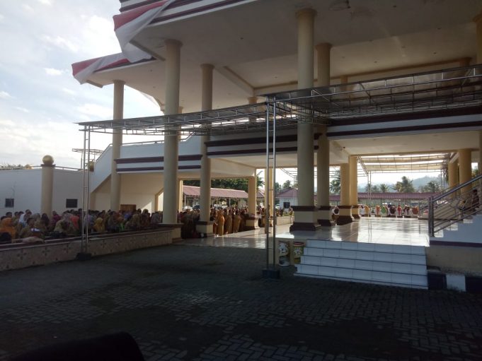 Sekda Tahlis Gallang Pimpin Apel Kerja ASN usai Melaksanakan Cuti