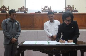 Pemkab Bolmong dan DPRD Tandatangani KUA PPAS Tahun Anggaran 2019
