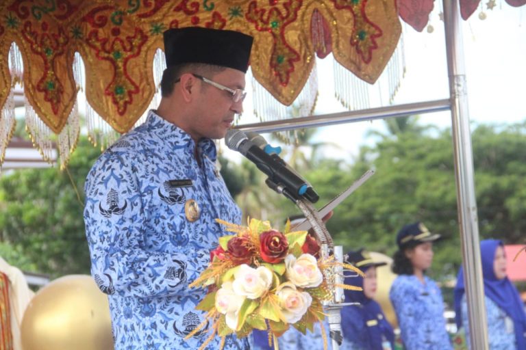 Pemkab Bolmong Gelar Upacara Puncak HUT Korpri Ke 47