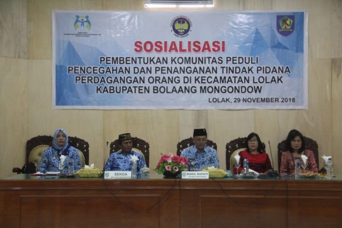 Wabup Buka Kegiatan Sosialisasi Human Trafficking