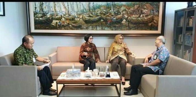 Bupati Bolmong Kunker di KemenPUPR RI