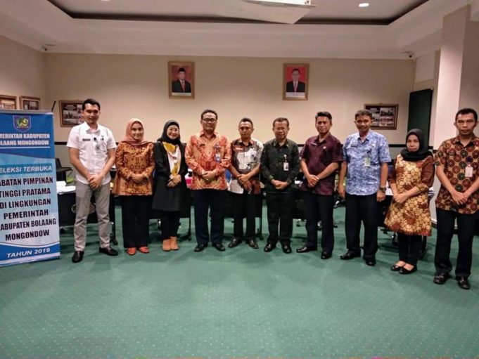 Uji Kompetensi 18 JPT Pemkab Bolmong di BKN Reg XI Manado Selesai