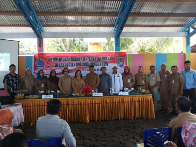 Sekda Buka Pembentukan Kabupaten Layak Anak di Kab. Bolmong