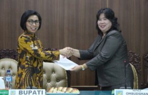 Hasil Penilaian Kepatuhan, Ombudsman Apresiasi Pemkab Bolmong