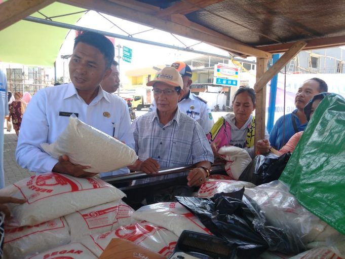 Dinas Ketahanan Pangan Bolmong Gelar Pangan Murah di Lapangan Daagon