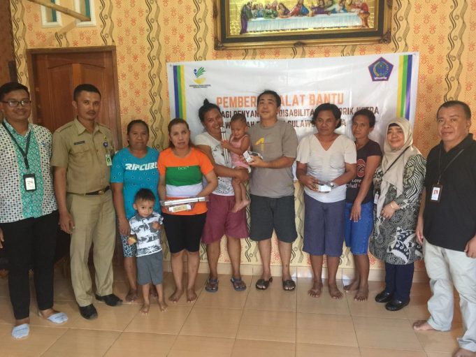 Kementerian Sosial Bantu Penyandang Disabilitas di Bolmong