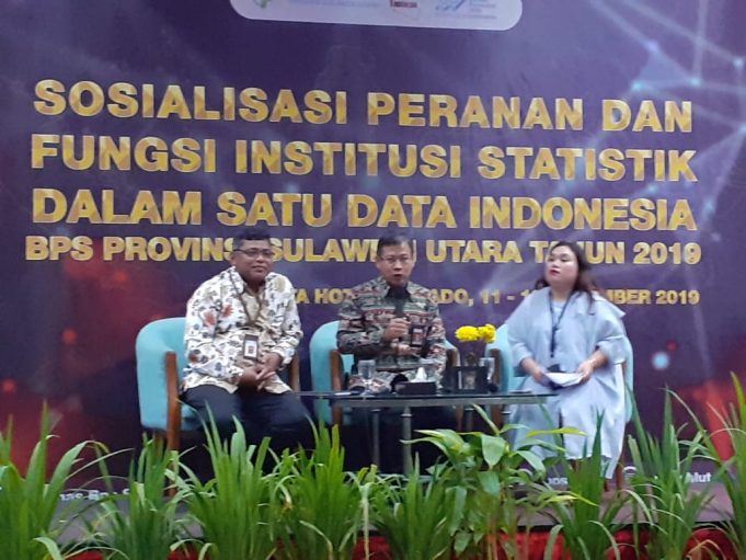 Dinas Kominfo Bolmong Ikut Rakor Peningkatan Peran dan Fungsi Institusi Statistik dalam Satu Data Indonesia