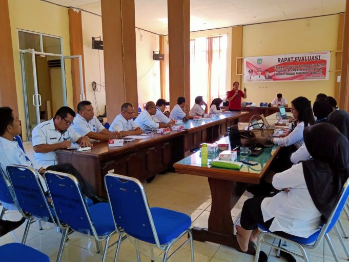 BAPPEDA BOLMONG GELAR RAPAT EVALUASI PENCAPAIAN SDGS