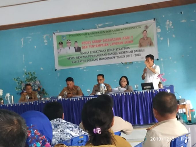 Hasil Kajian KLHS, 6 Kecamatan Berpotensi Kekurangan Pangan