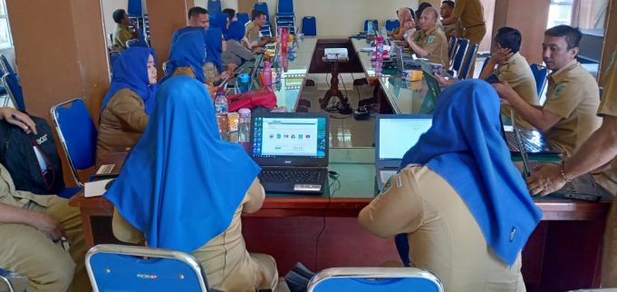 Bappeda Gelar Pelatihan Penginputan E Planning