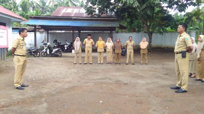 Apel Perdana Camat Passi Barat Tekankan Disiplin