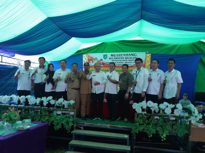 Kecamatan Bilalang Gelar Musrenbang di Daerah Blank Spot, Mobil TIK Kominfo Suport Jaringan Internet