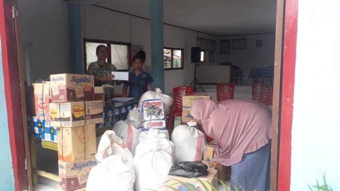 Pemerintah Desa Di Bolmong Kumpul Bantuan Bencana Banjir Bandang dan Longsor