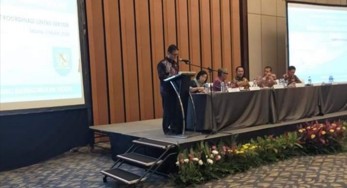 Wabup Paparkan Ranperda Kawasan Kota Lolak Di Kementerian ATR/BPN