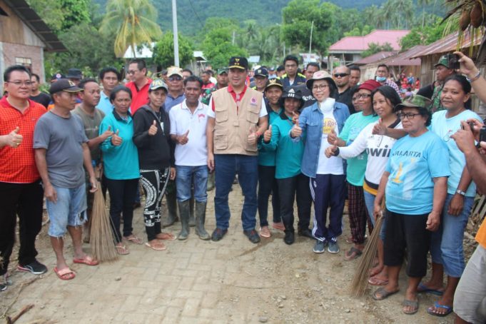 Bupati Dampingi Wagub Kunjungi Lokasi Bencana Banjir Bandang Domisil dan Pangi