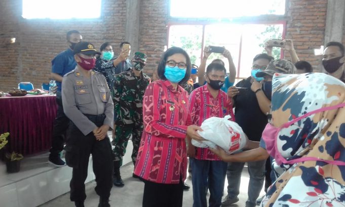 Pemkab Bolmong Salurkan Bantuan Beras Setiap Bulan 301,32 Ton