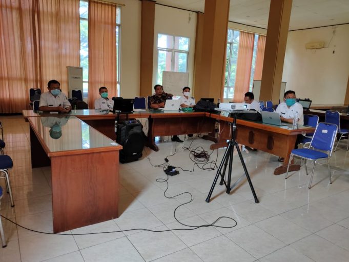 Bappeda Bolmong Gelar Desk Desk Penyempurnaan Rencana Kerja Akhir Tahun 2O21 dan Evaluasi Pelaksanaan Program/Kegiatan Tahun 2019