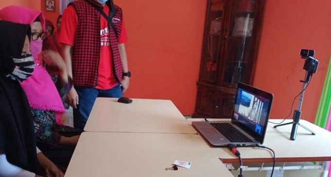 Siswa SDN 1 Tanoyan Audiens Dengan Menteri Nadiem Makariem, Erick Tohir dan Johni G. Plate