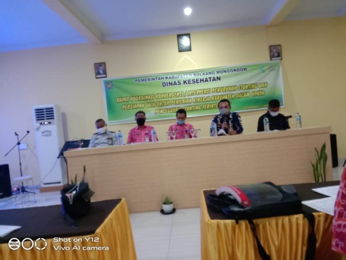 Bappeda Bolmong Gelar Rakor Konvergensi Stunting untuk Penilaian Kinerja Kabupaten