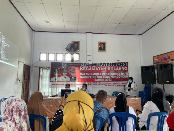 Jadwal Musrenbang Kecamatan Di Mulai Passi Barat, Berakhir Di Lolak