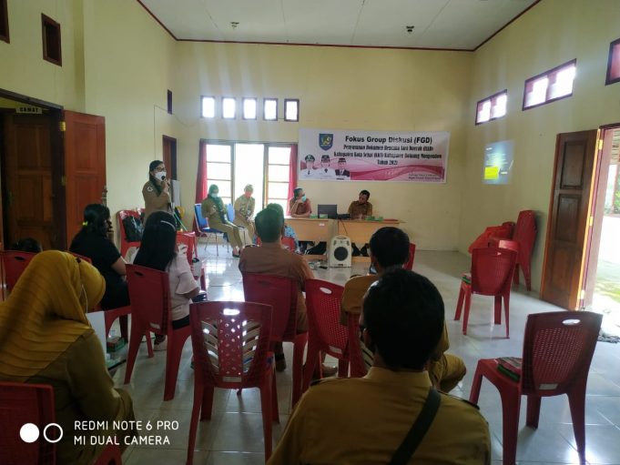 Bappeda Bolmong Gelar FGD di Kecamatan Dumoga Timur