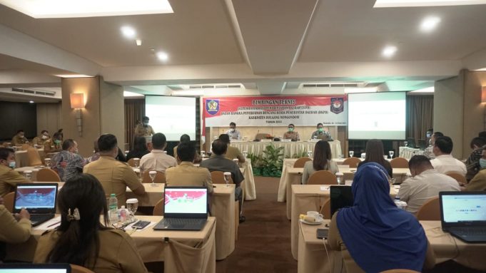 Pemkab Bolmong Gelar Bimtek SIPD Penyusunan Renja Tahun 2022