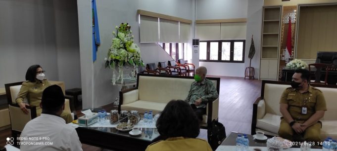 Bupati Bolmong Terima Kunjungan BKSAUA Sulut