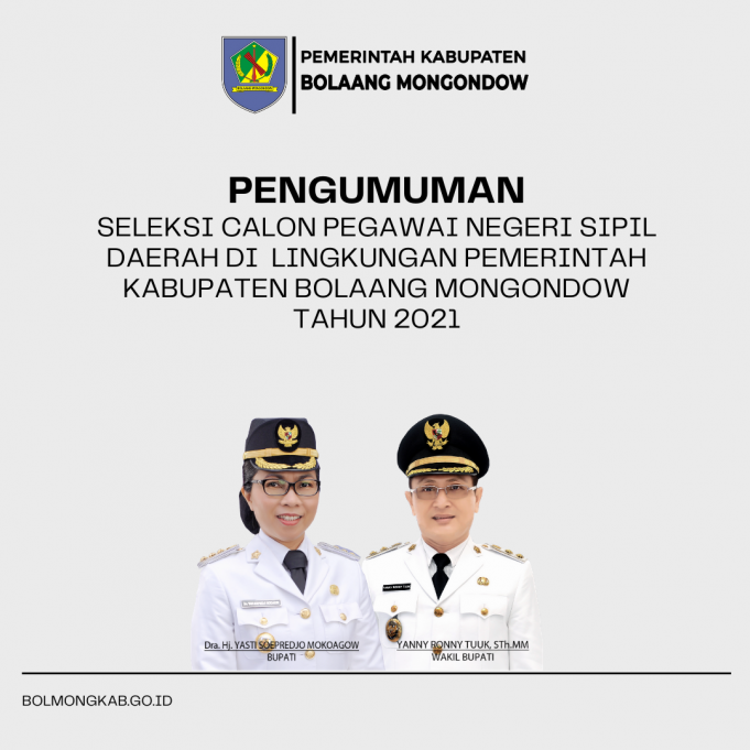 Pengumuman Pendaftaran CPNS Tahun 2021