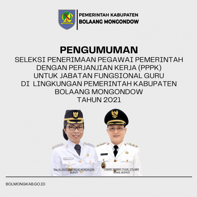 Pengumuman Pendaftaran PPPK Guru Tahun 2021