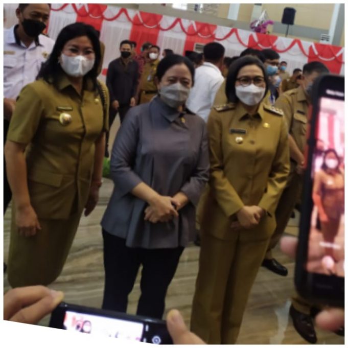 Bupati dan Wakil Bupati Bolmong Hadiri Pertemuan Dengan Ketua DPR RI Puan Maharani