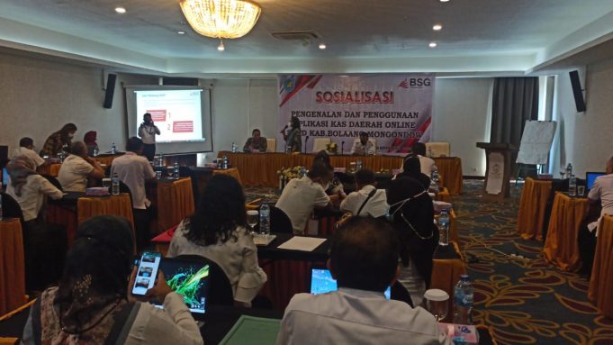 Pemkab Bolmong dan Bank Sulut Gelar Sosialisasi Pengenalan Dan Penggunaan Aplikasi Kasda Online