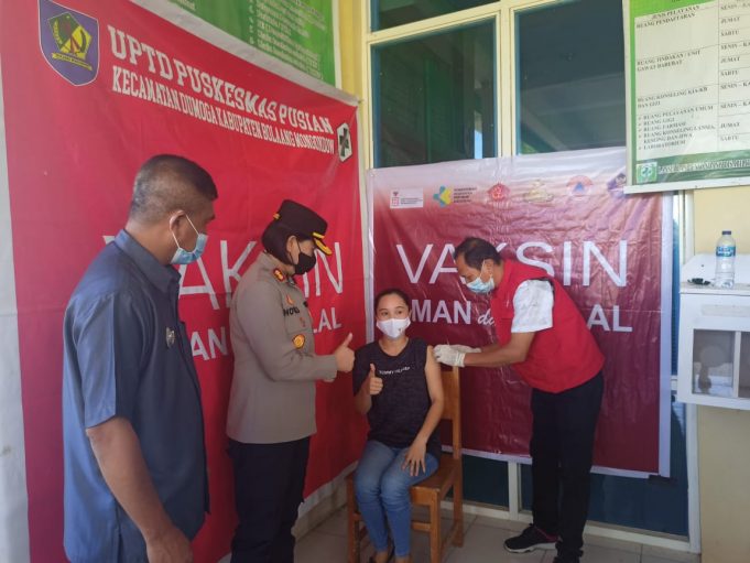 Polres Bolmong Dan Pemkab Bolmong Himbau Warga Patuhi Prokes Covid 19