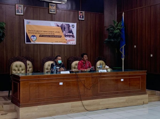 Sekda Buka FGD Standar Pelayanan Publik BPS