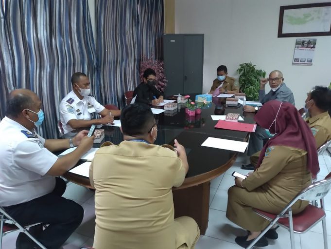 Dinas Perdagangan Dan ESDM Koordinasikan Program Pertamina Langit Biru Dan Perum Bulog.