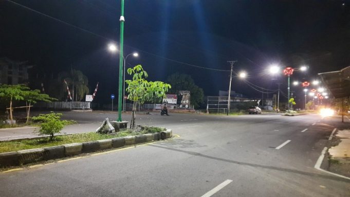Pengecekan Instalasi PJU, Dinas PRKP Padamkan Sebagian Lampu Jalan Di Lolak