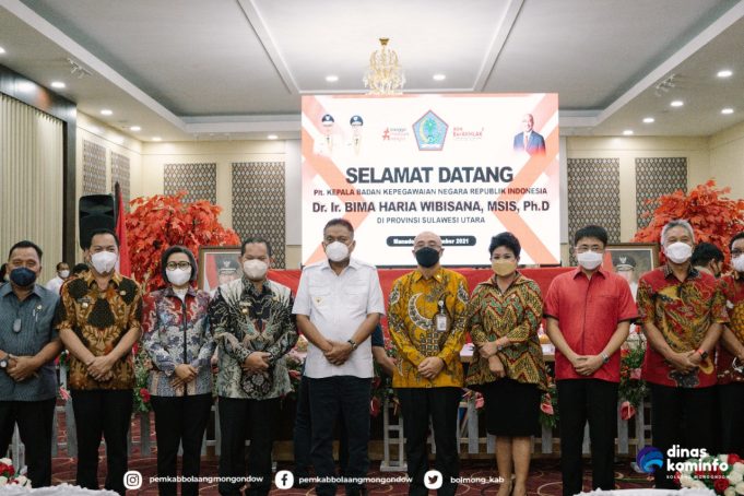 Bupati Bolmong Hadiri Pembekalan Manajemen ASN dan ASN BerAKHLAK Oleh Kepala BKN